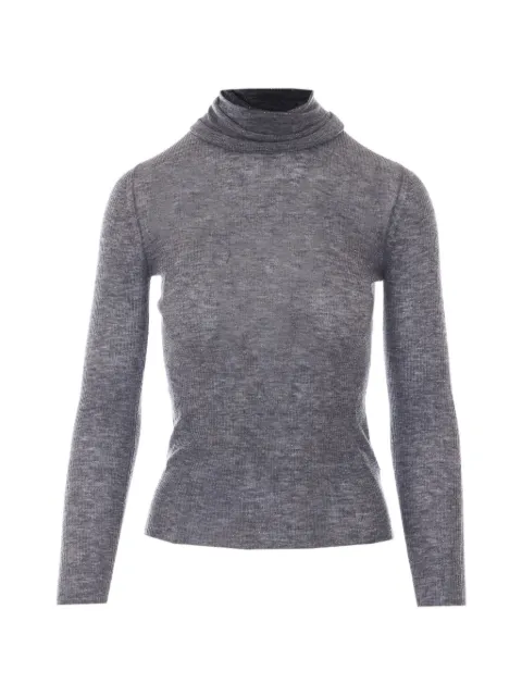 Eleh sequin-embellished roll-neck T-shirt