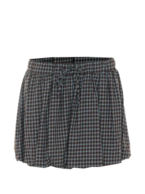 Eleh skorts de cuadros con motivo balloon