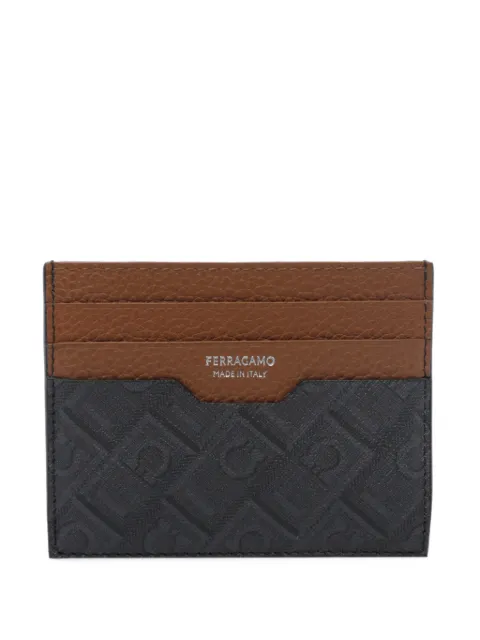 Ferragamo Ferragamo monogram credit card holder