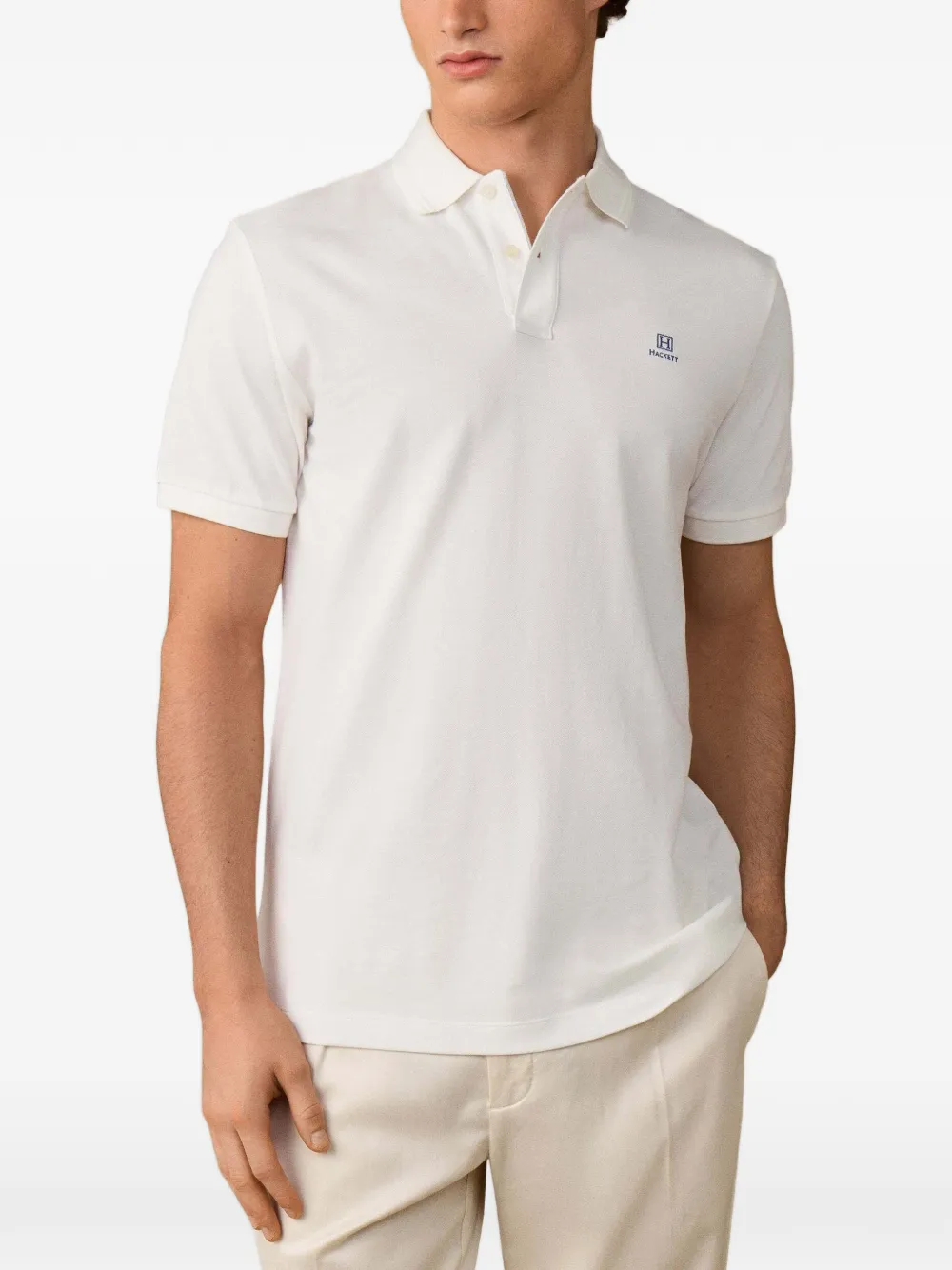Hackett London Heritage short-sleeve polo shirt - Bianco