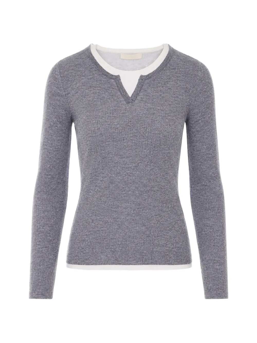 Eleh sequin-embellished layered-effect T-shirt