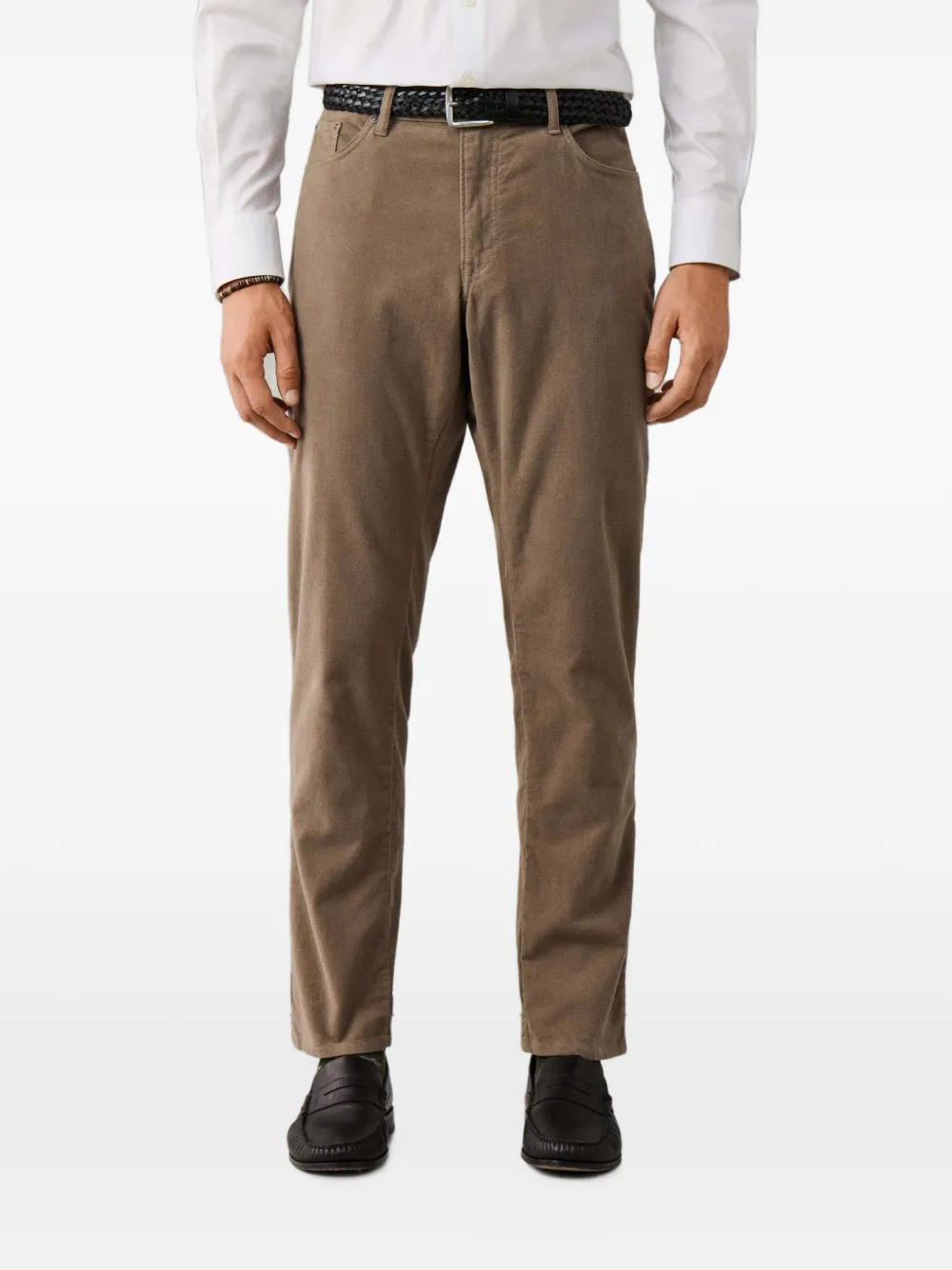 Hackett London Trinity straight broek Beige