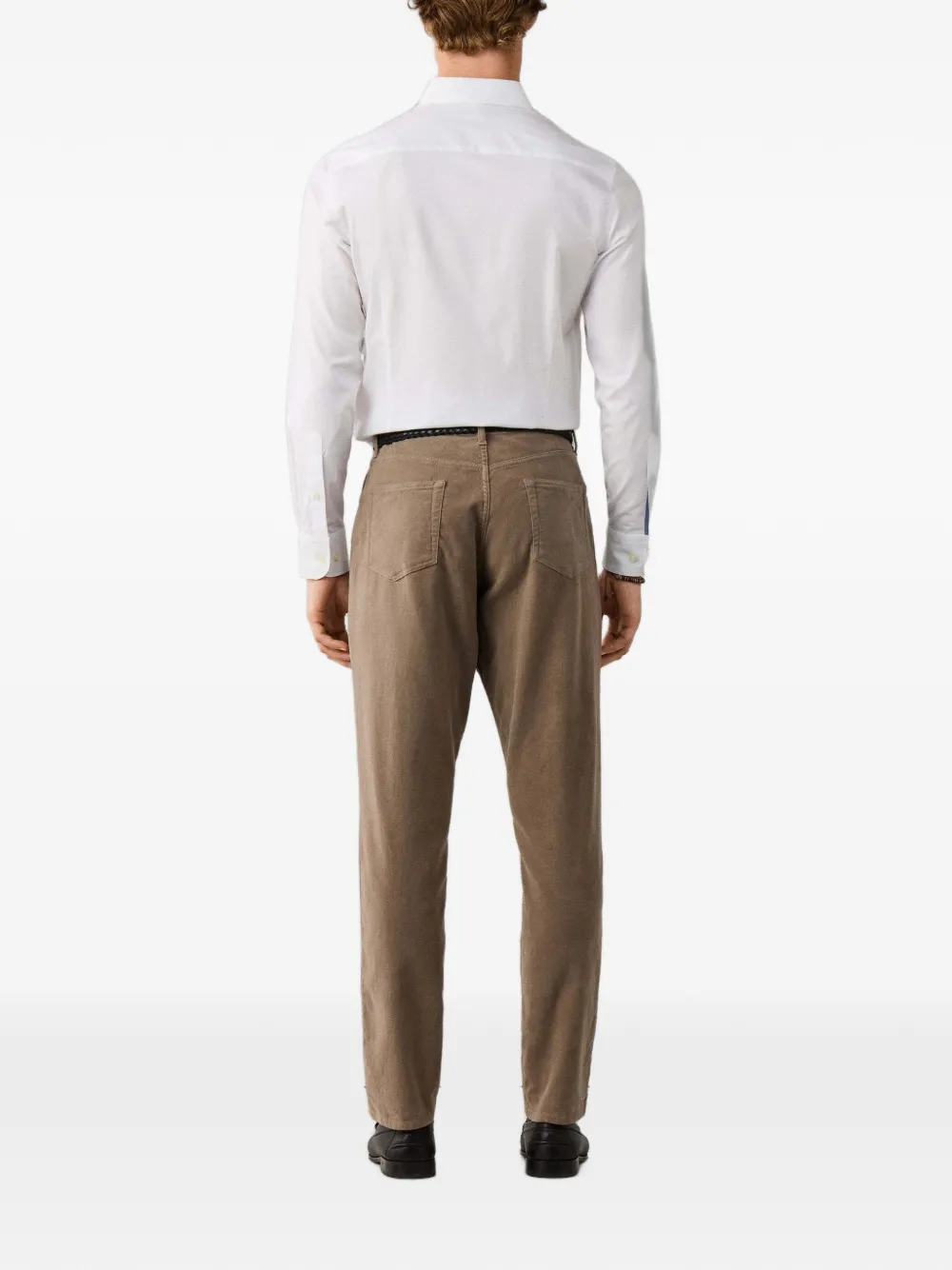 Hackett London Trinity straight broek Beige