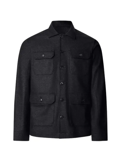 Hackett London four-pocket shirt jacket