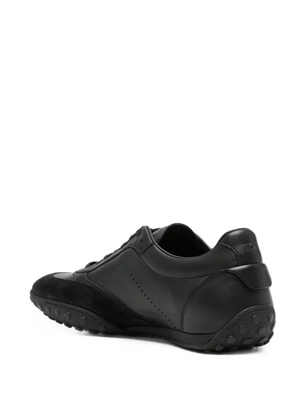 Tod's suede-panelled Gommino sneakers Zwart