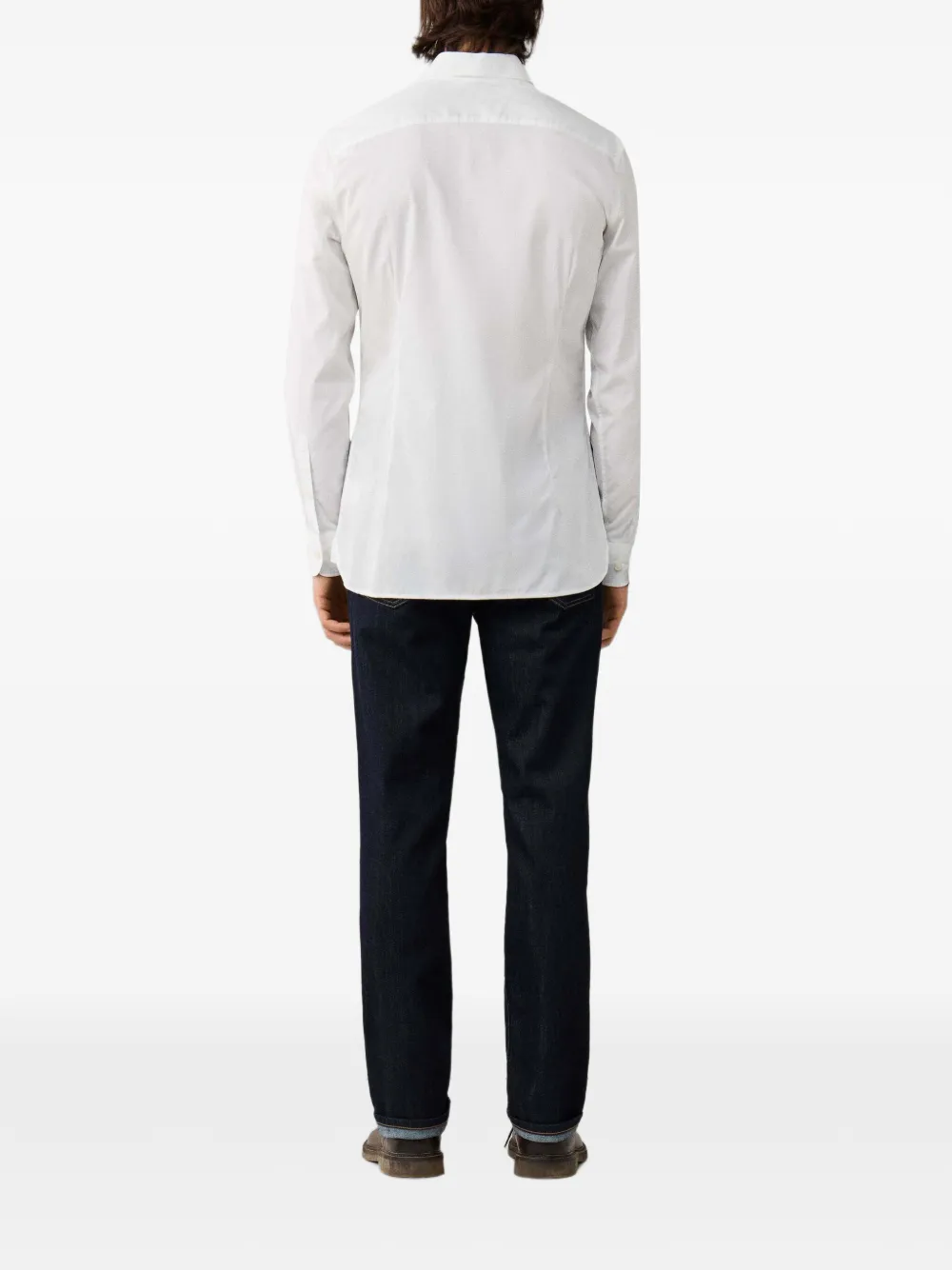 Hackett London Kent overhemd Wit