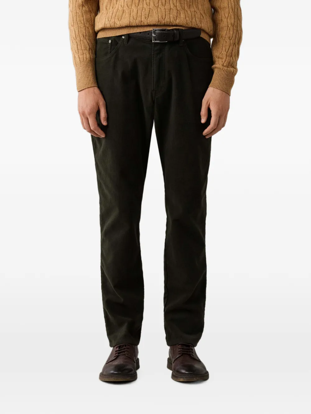Hackett London Trinity straight broek Groen