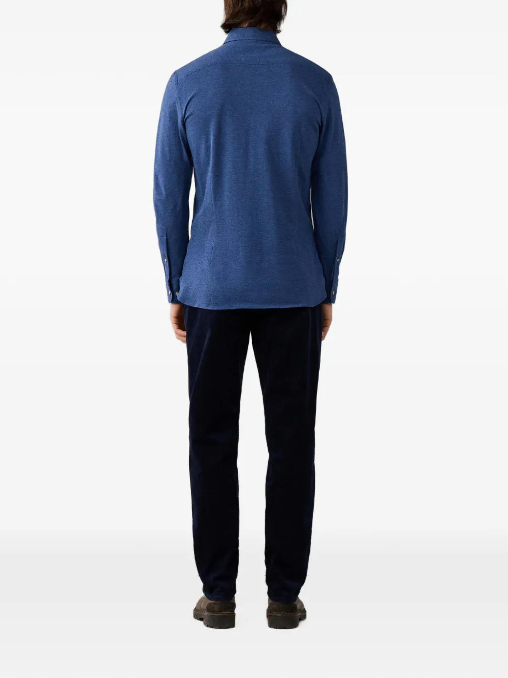 Hackett London Button-up overhemd Blauw