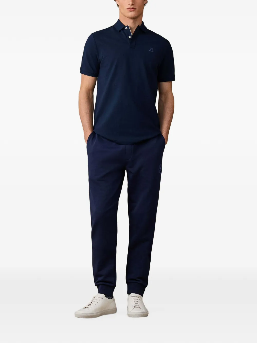 Hackett London Heritage poloshirt met korte mouwen Blauw