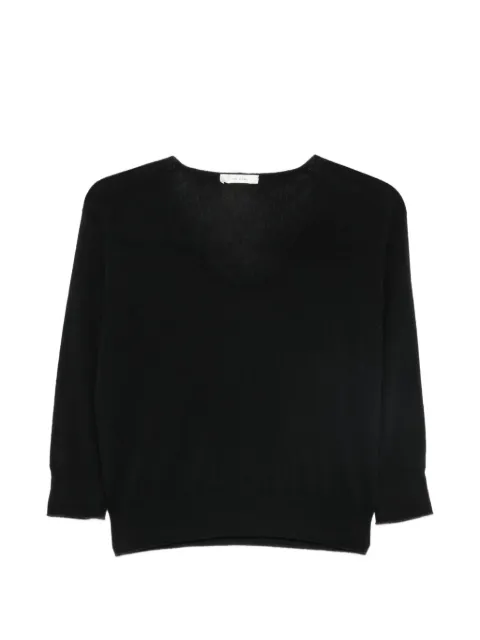 The Row Orchidea V-neck sweater