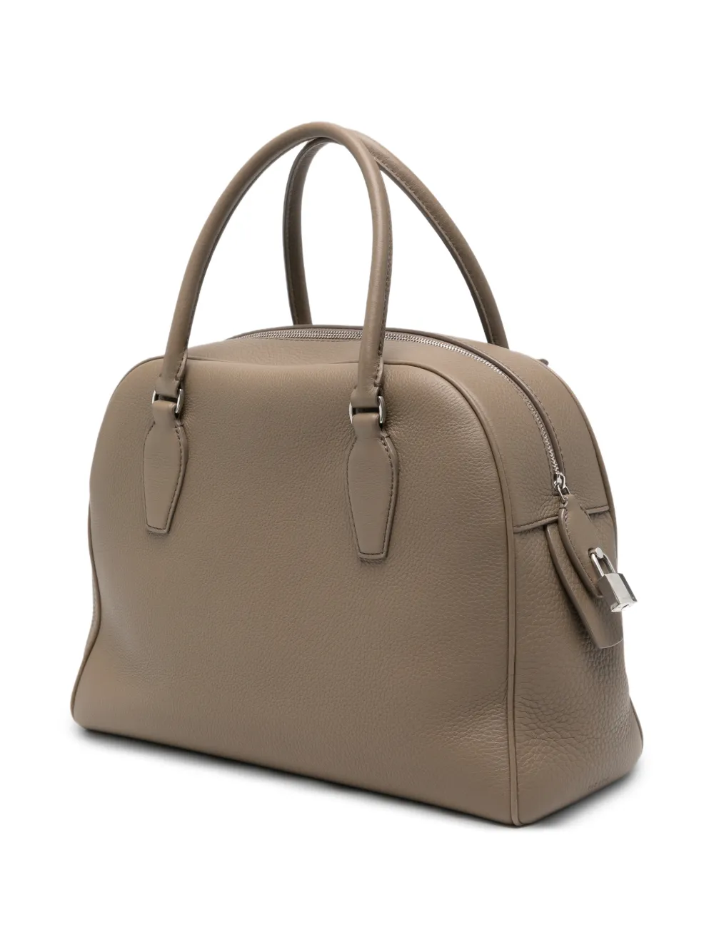 The Row India 12.00 leren shopper Bruin