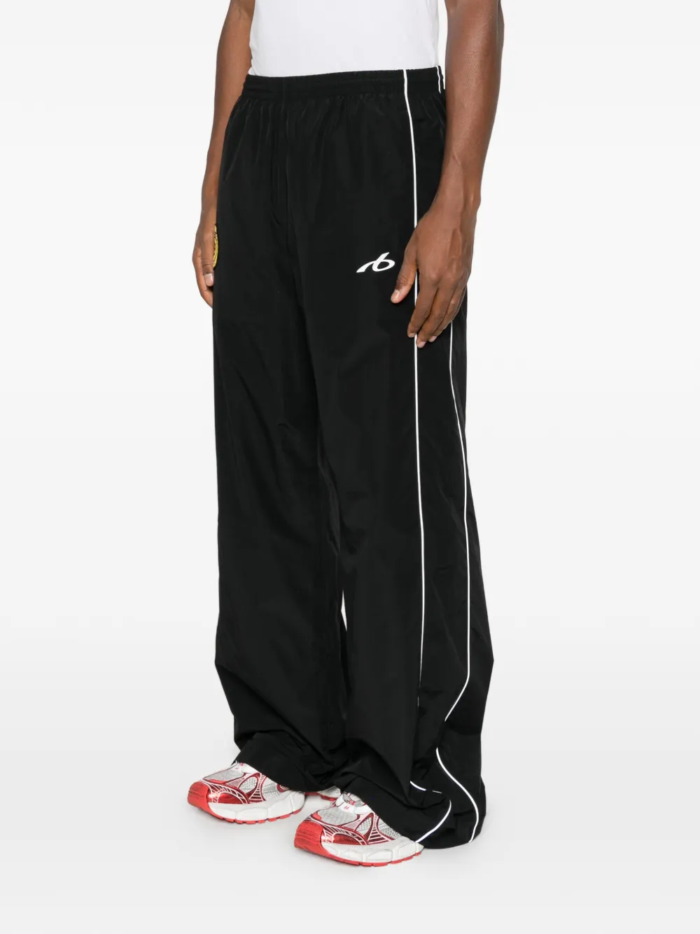 Balenciaga Soccer piping track pants Zwart