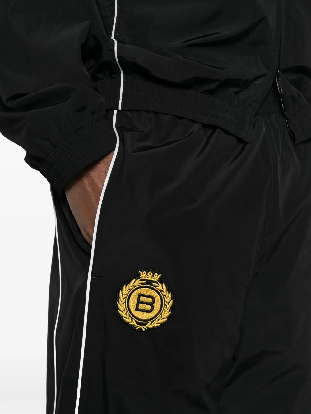 Balenciaga Soccer piping track pants Zwart