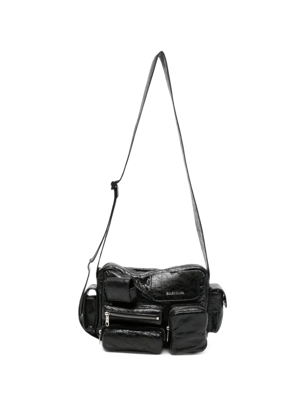 Balenciaga Borsa a spalla Superbusy - Nero