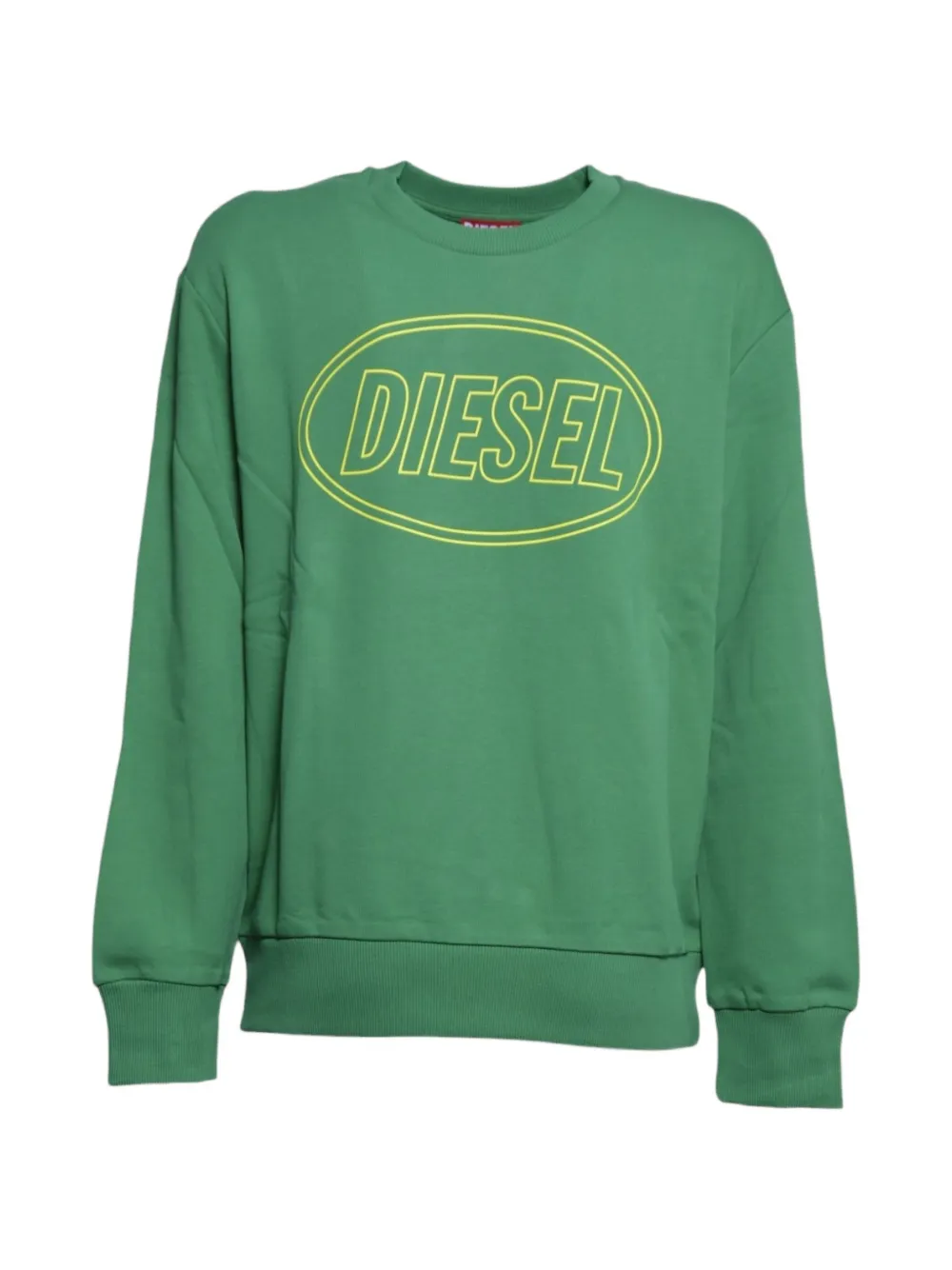 Diesel Kids logo-print sweatshirt - Verde
