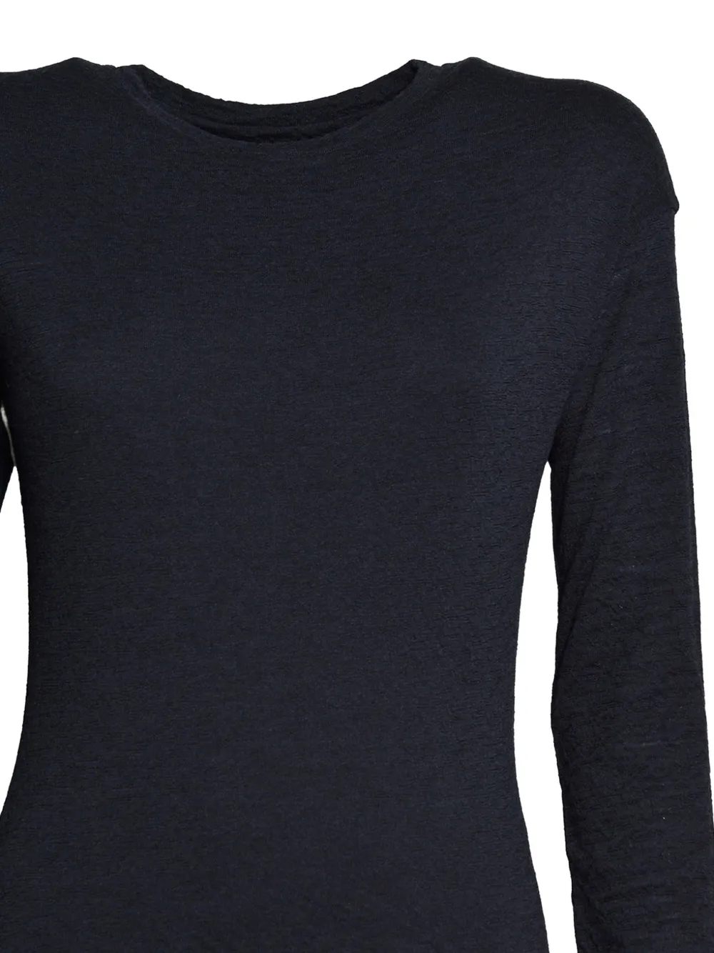 Jil Sander Mini-jurk met ruches Zwart