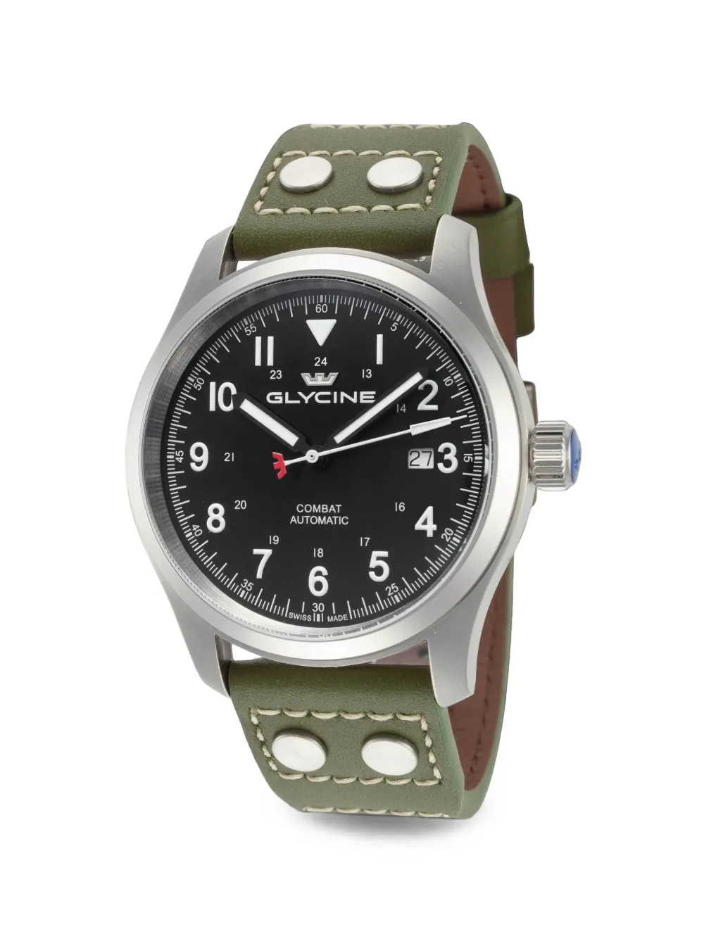 Glycine Combat Field 42mm watch - Nero