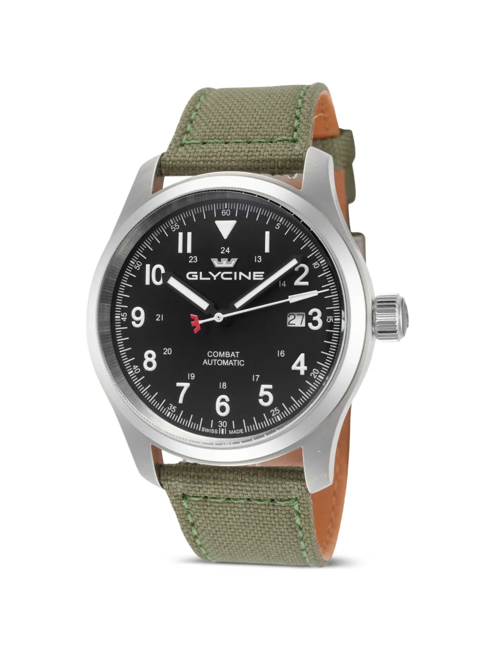Glycine Combat Field 42mm watch - Nero