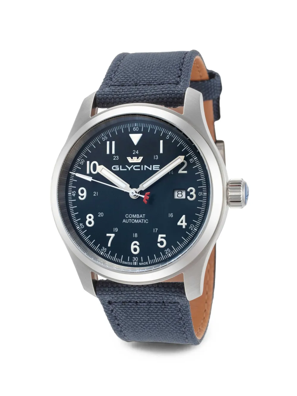 Glycine Combat Field 42mm watch - Blu