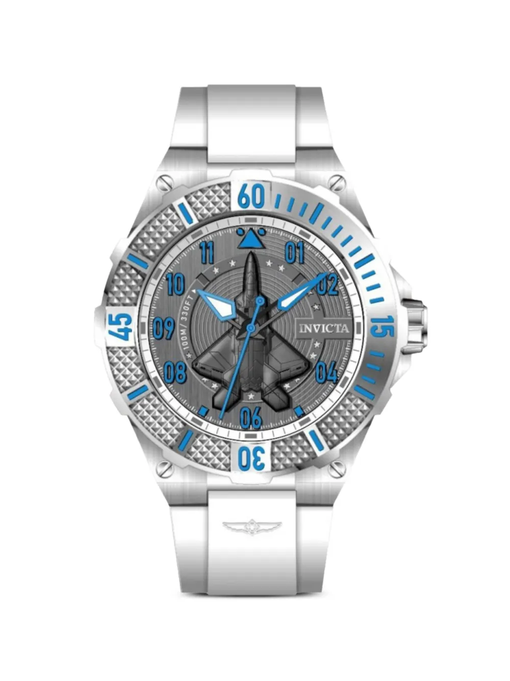 Invicta logo-detail 50mm watch