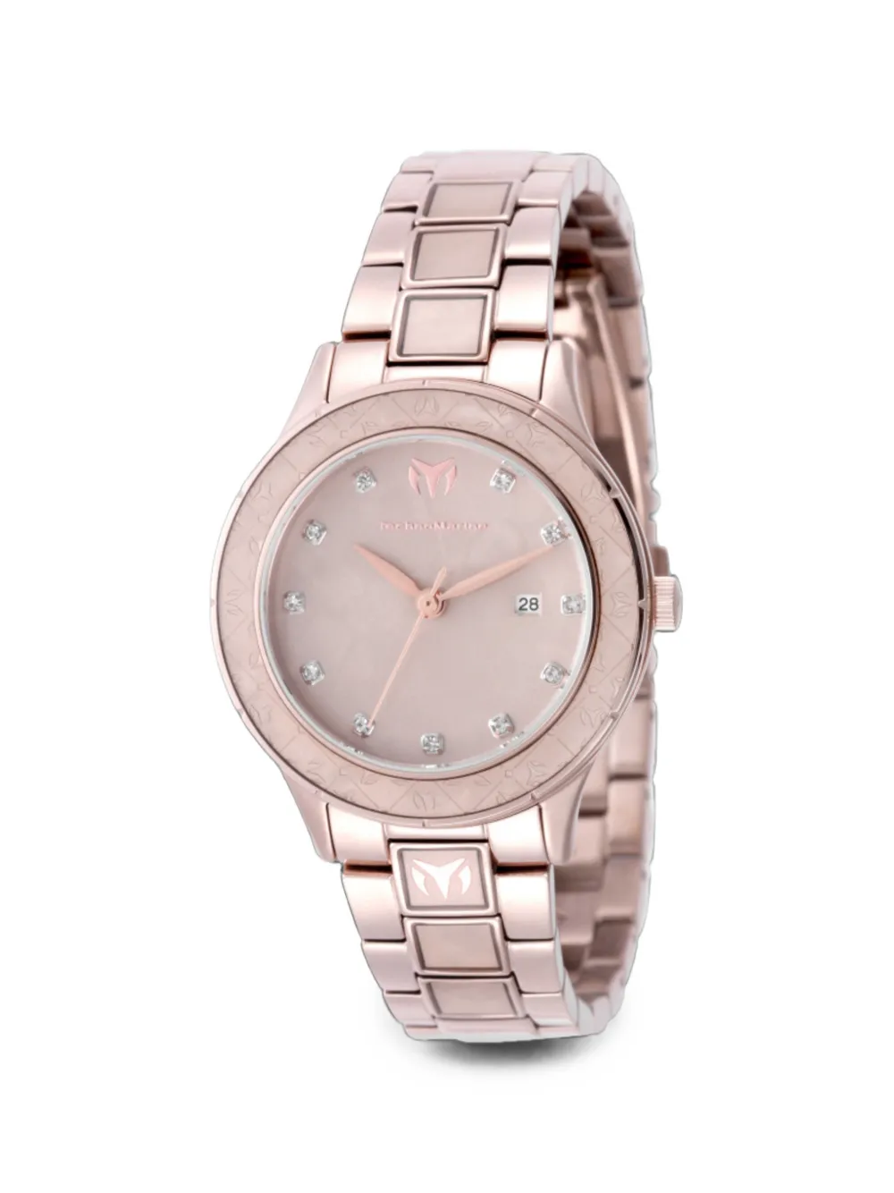 Technomarine Sea Seafoam Glow 33mm Watch In 핑크