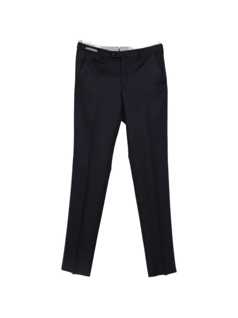 Corneliani pressed-crease tailored trousers