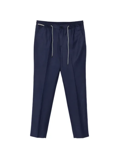 Corneliani بنطال بثنية ورباط خصر