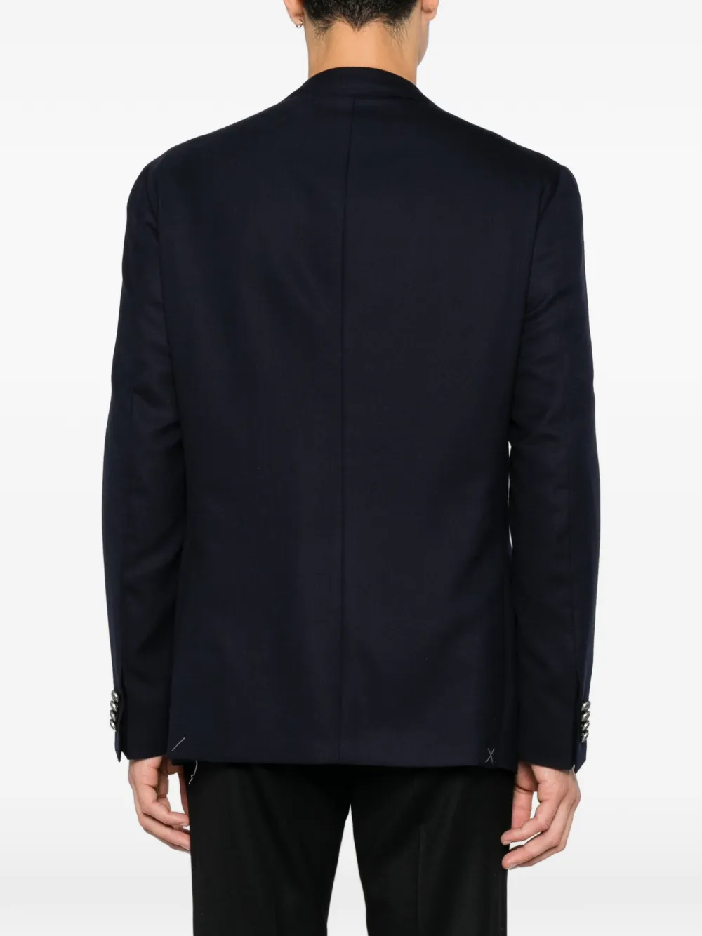 Corneliani Academy Light jack met enkele rij knopen Blauw
