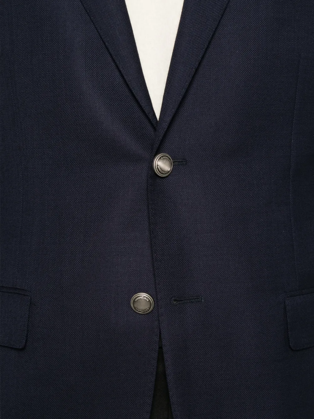 Corneliani Academy Light jack met enkele rij knopen Blauw