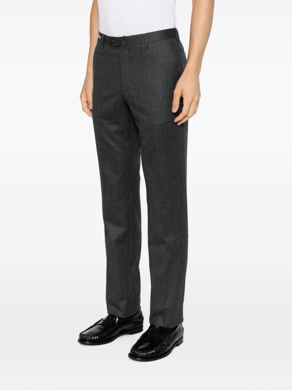 Corneliani Straight pantalon Grijs