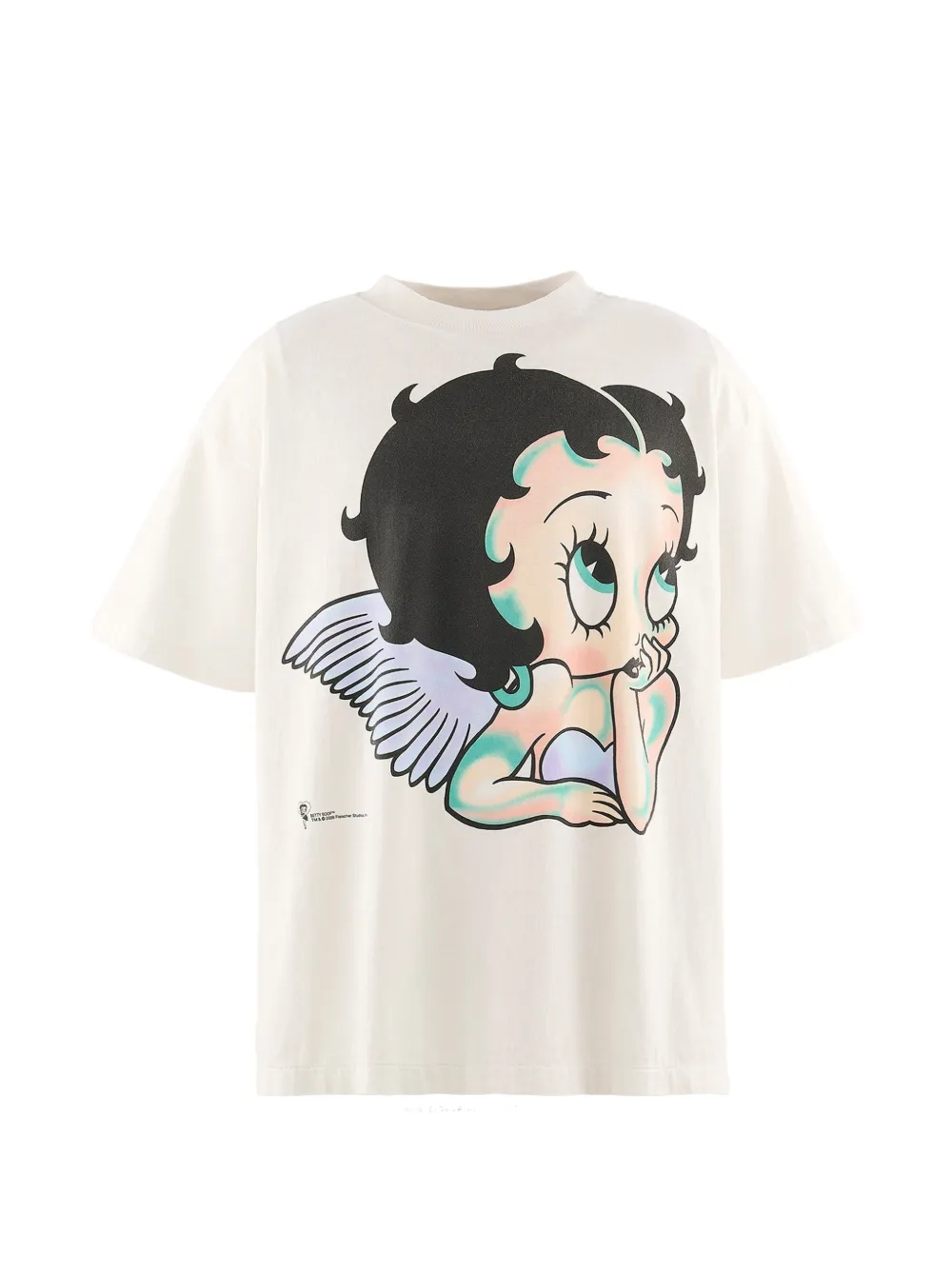 SAINT MXXXXXX x Betty Boop T-shirt con stampa Angel - Bianco