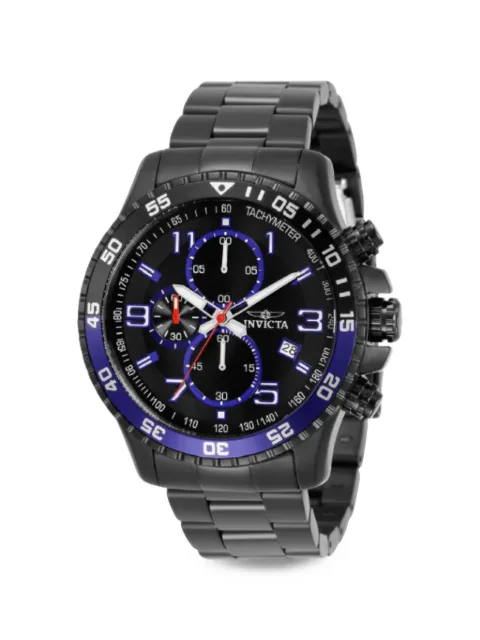 Invicta logo-print 48mm watch