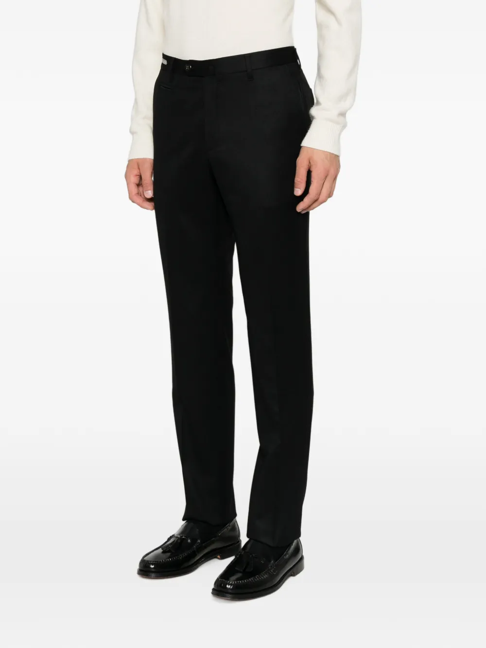 Corneliani Geplooide pantalon Zwart