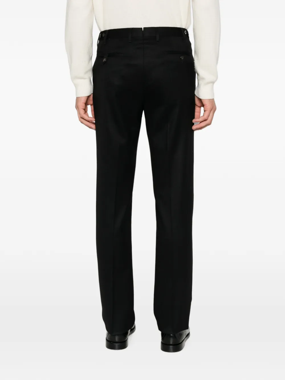 Corneliani Geplooide pantalon Zwart