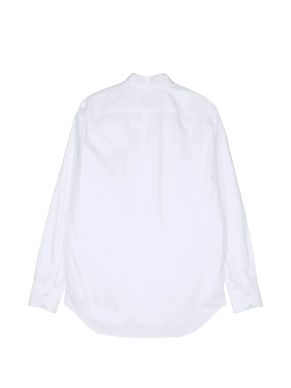 Canali Impeccabile overhemd met gespreide kraag en lange mouwen Wit