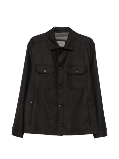Corneliani button-up chest-pocket jacket