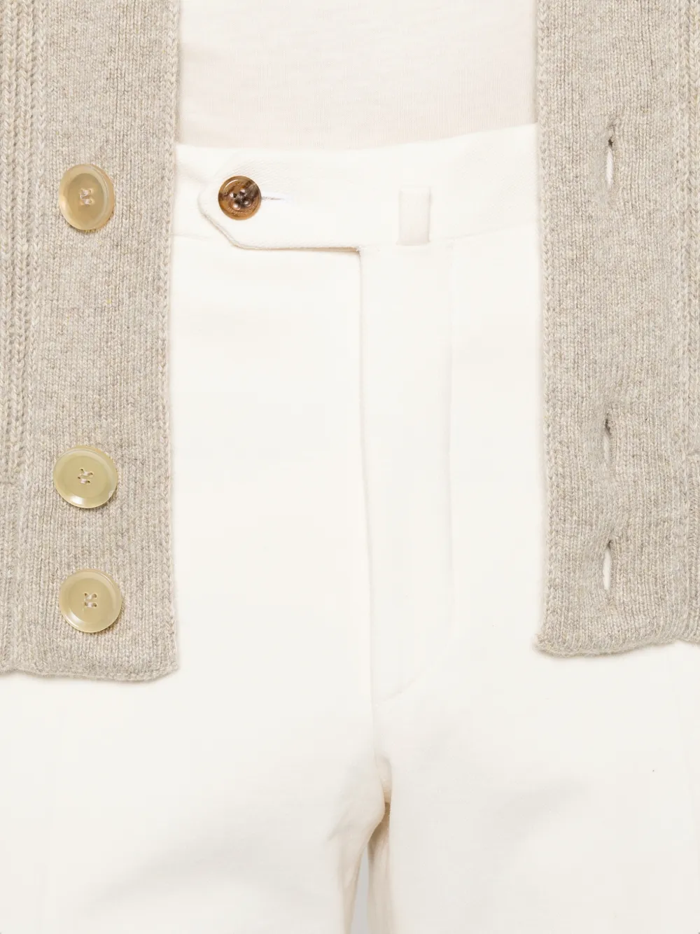 Corneliani Straight broek Beige