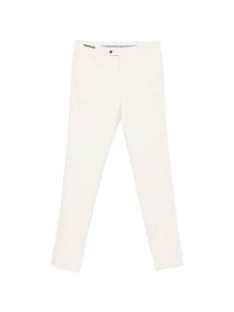 Corneliani pantalones rectos con pinzas