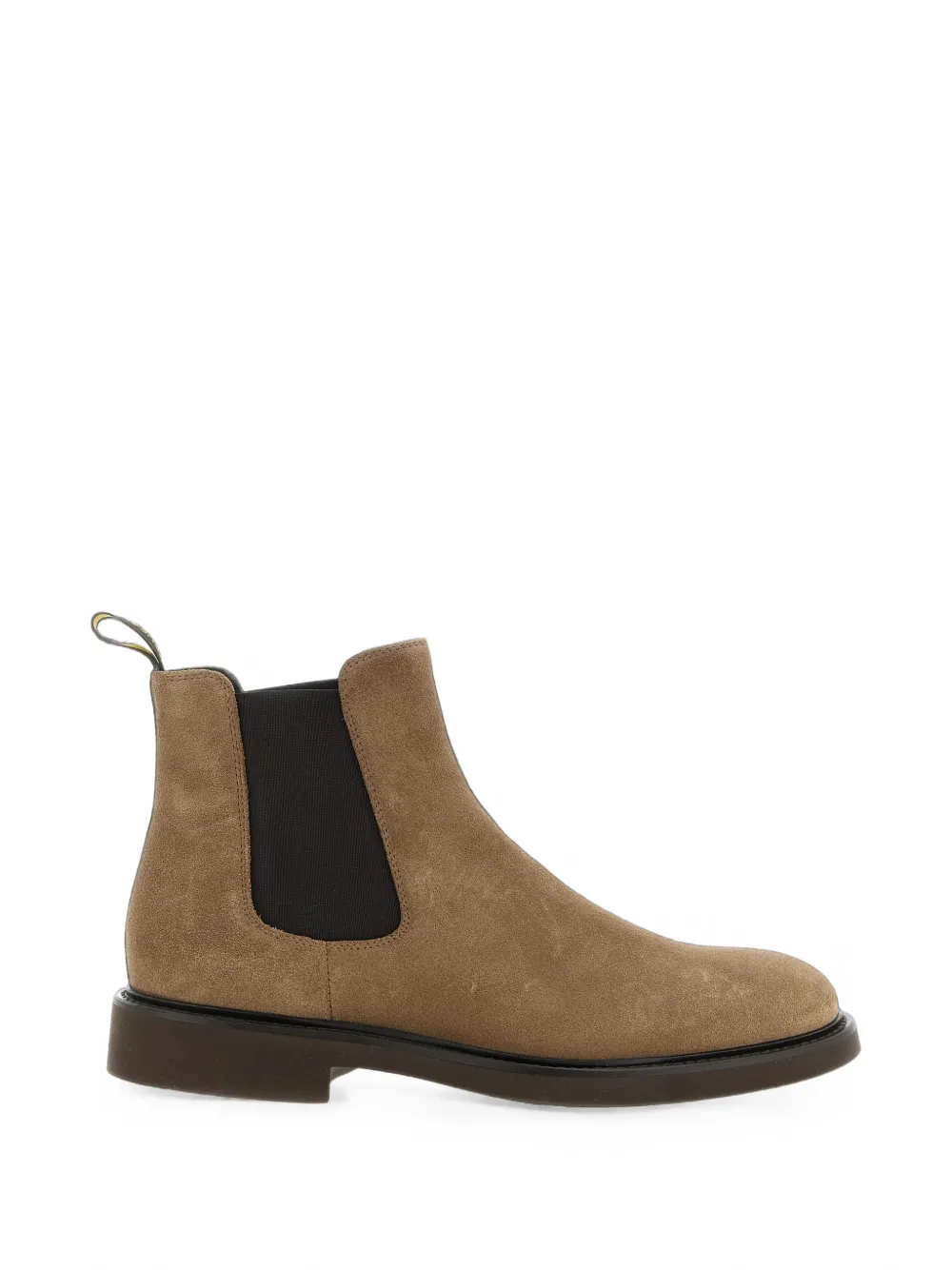 Doucal's suede round-toe Chelsea boots - Braun