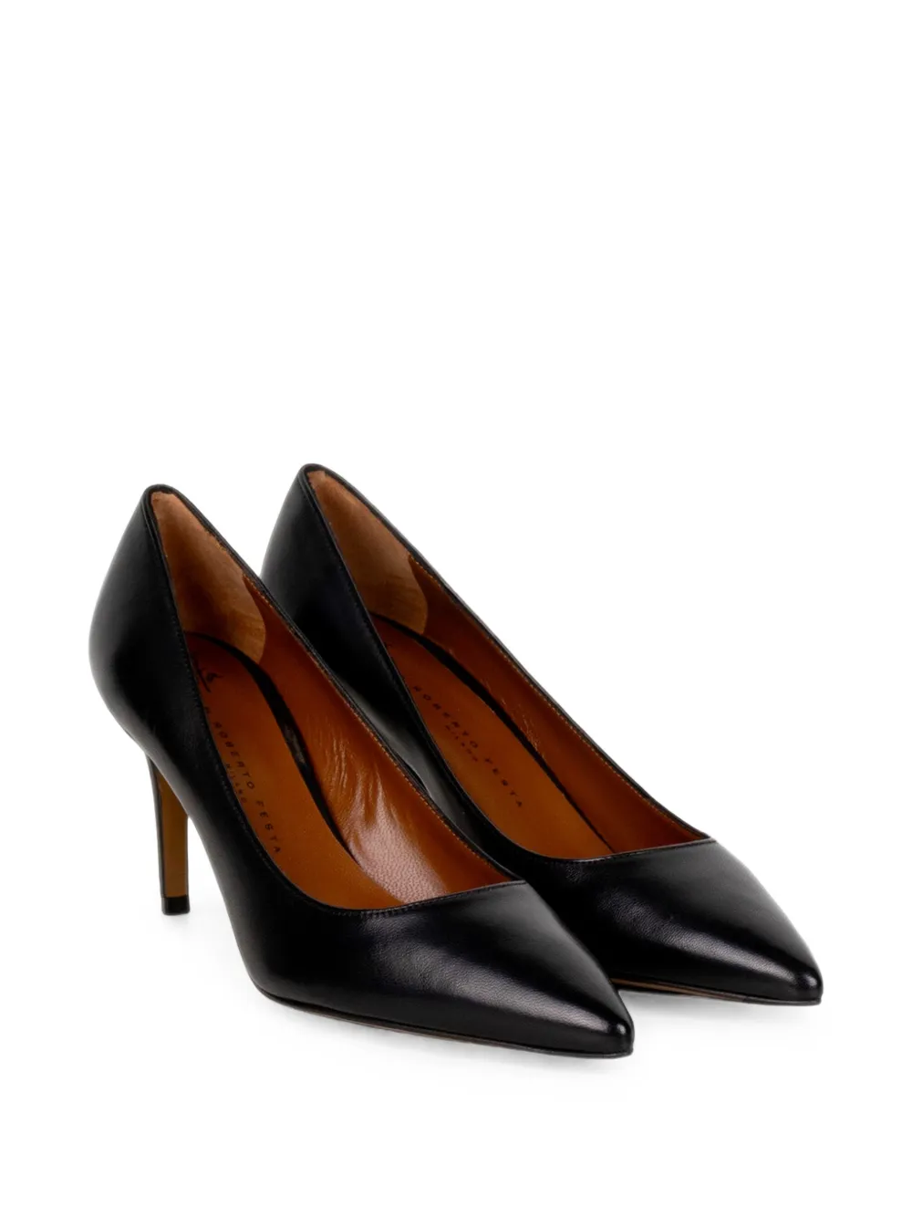 Roberto Festa pointed-toe pumps Zwart