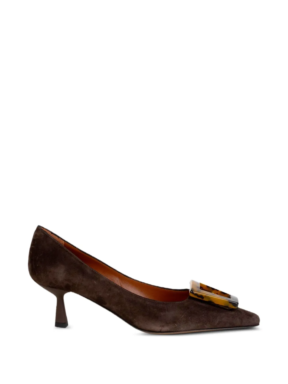 Roberto Festa buckle-detail pointed-toe pumps Bruin