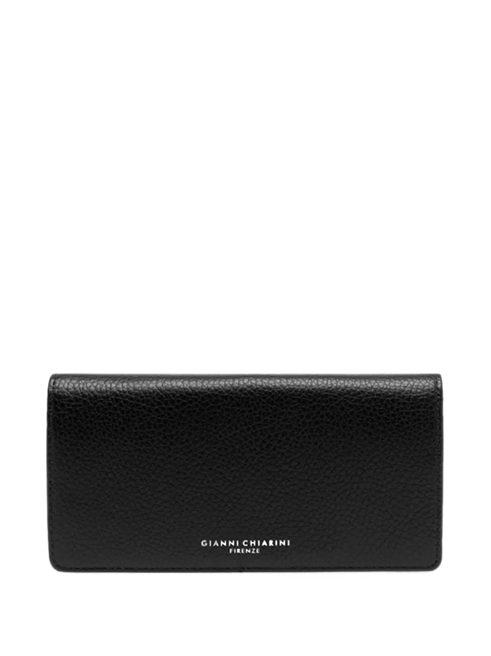 GIANNI CHIARINI pebbled-leather wallet - Nero
