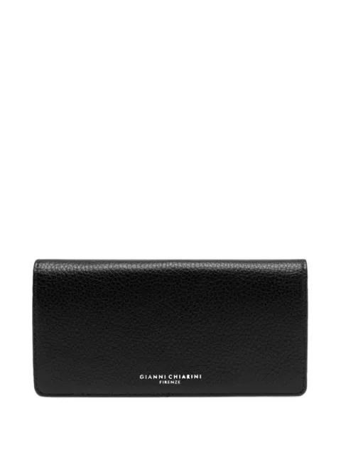GIANNI CHIARINI pebbled-leather wallet