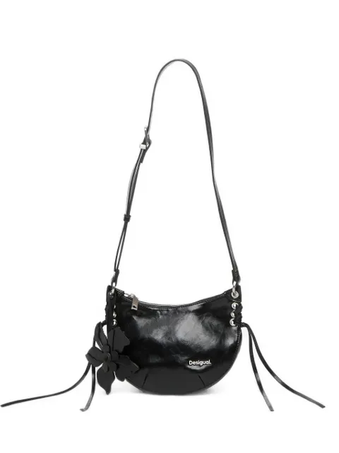 Desigual Mini Umhängetasche mit Blumenanhänger