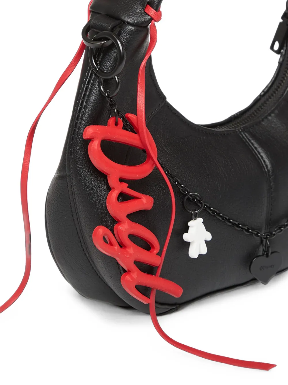 Desigual x Disney medium Mickey™ shopper met reliëf en bedeldetail Zwart