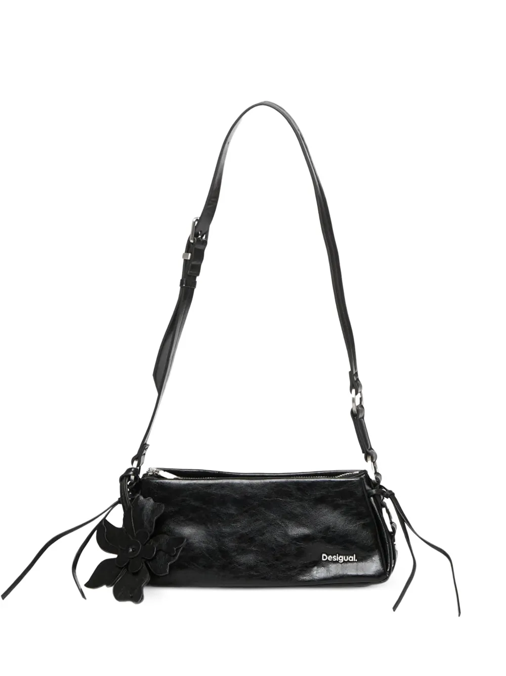 Desigual small floral-charm tote bag · OS
