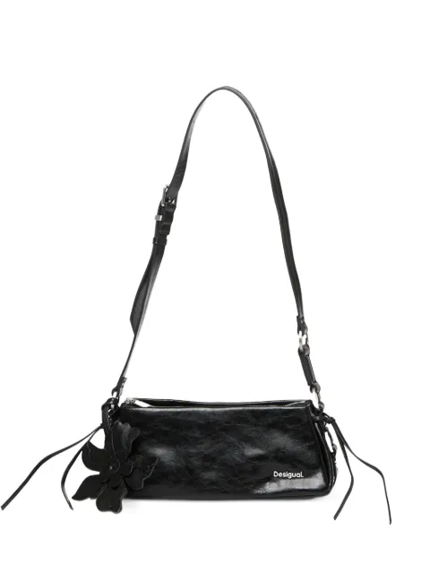 Desigual small floral-charm tote bag