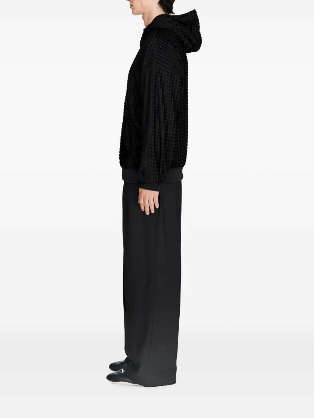 Y-3 Jack met capuchon Zwart