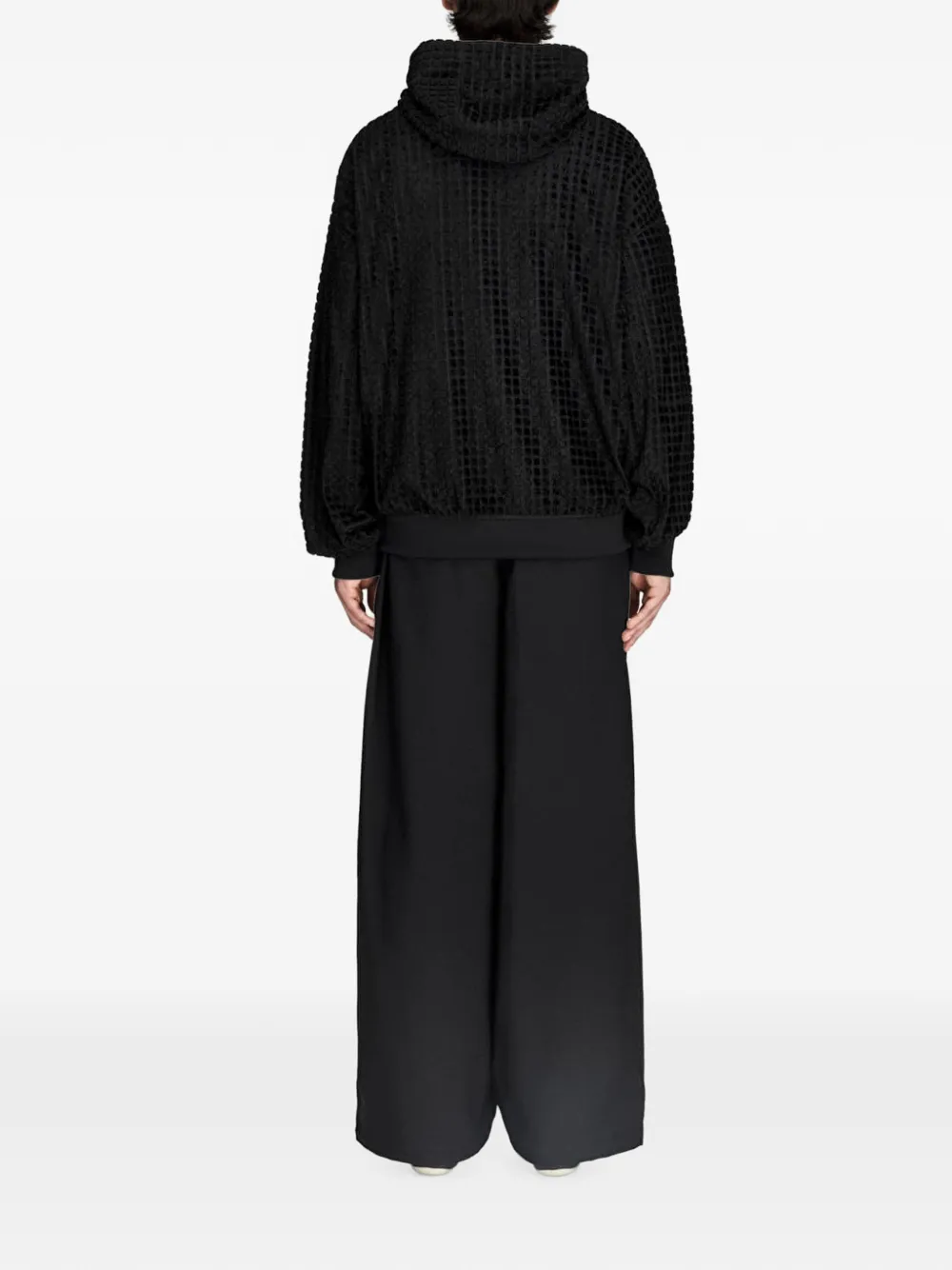Y-3 Jack met capuchon Zwart