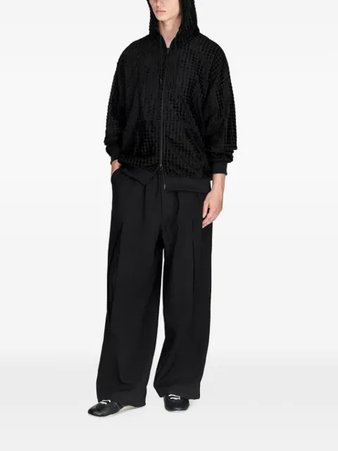 Y-3 reversible hooded track jacket